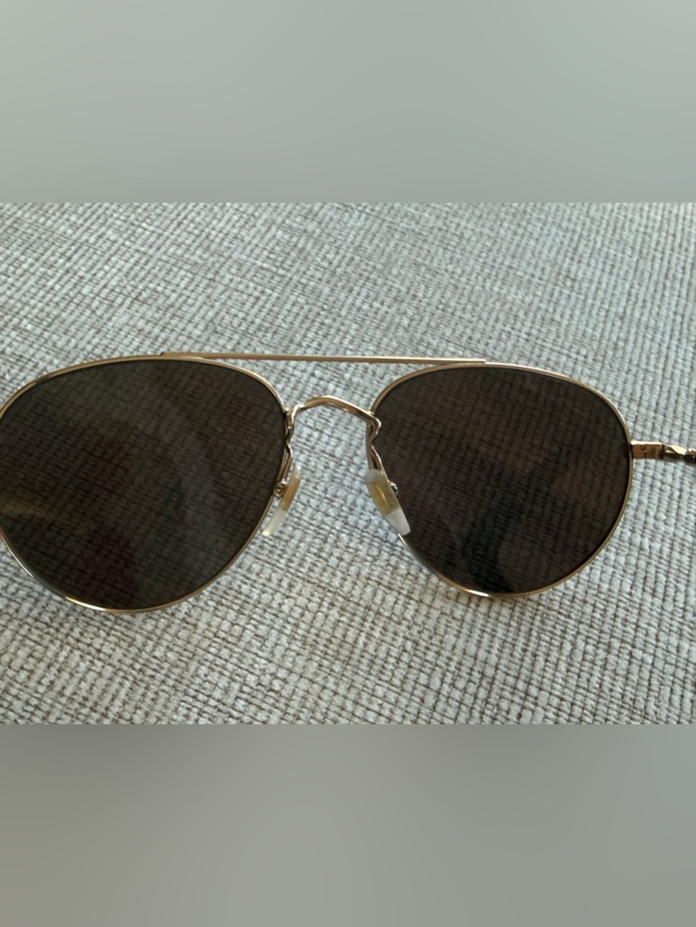 GUCCI Gold Frame Aviator Sunglasses with Brown Lenses ❤️ - Picture 2 of 15